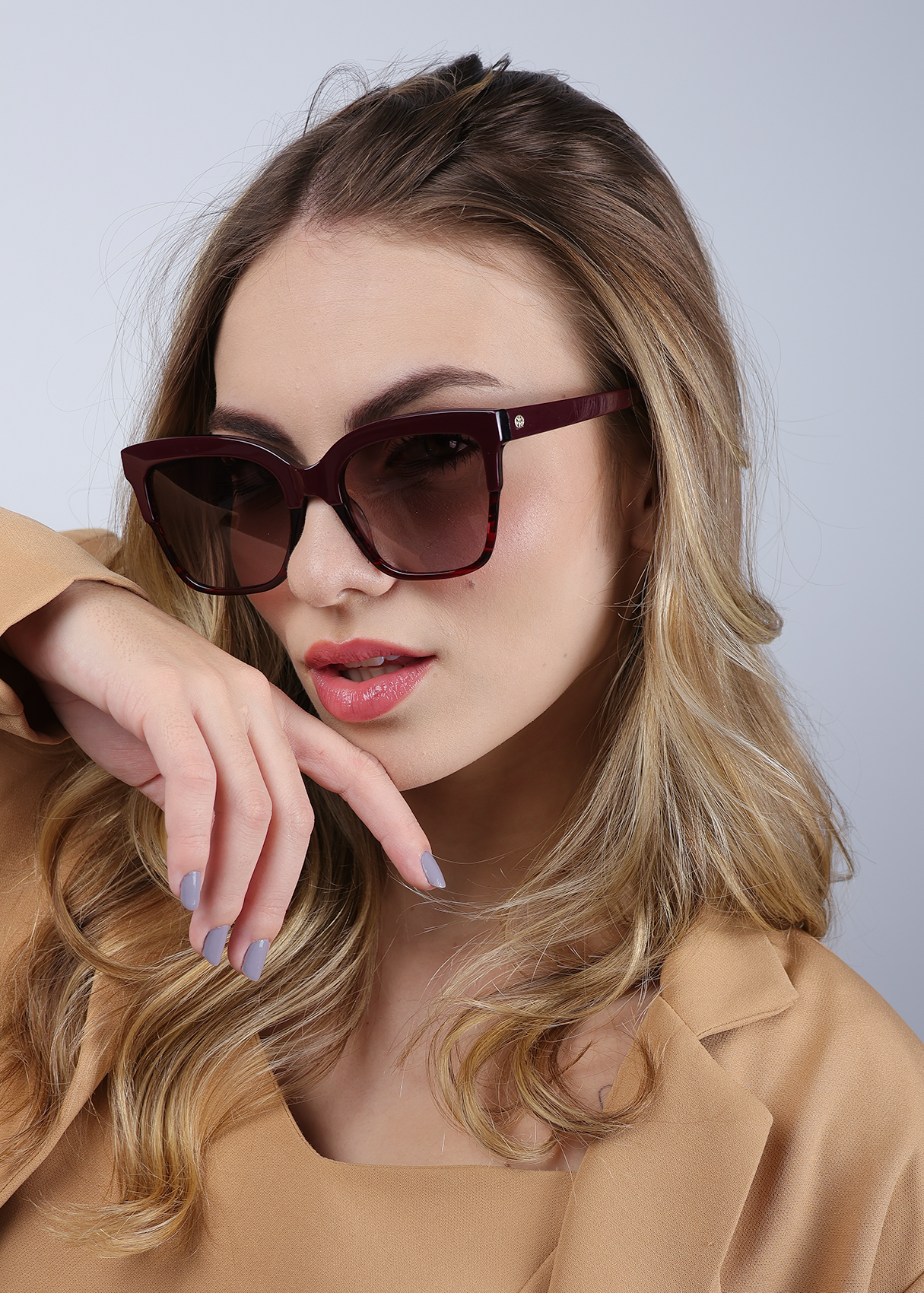 Óculos de Sol Feminino Rosso Eleganza